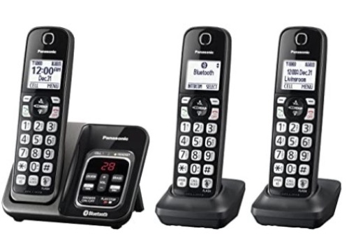 PANASONIC Cordless Phone System, Powers Up, Appears New, Retail 87.95 - Lot 778