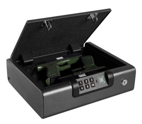 BILLCONCH Biometric Gun Safe, Appears New, Retail 159.99 - Lot 536