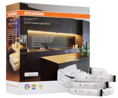 Sylvania Smart+ 3 Full Color LED Flexible Light Strips, E-Commerce Return, Untested, Retail - $54.98 - Lot 925