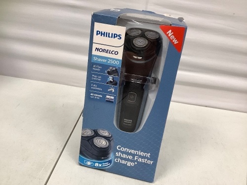 Philips Norelco Shaver 2500, Appears New, Untested, Retail - $59.97 - Lot 967
