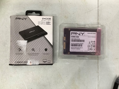 PNY CS900 240GB 3D NAND 2.5" SATA III Internal Solid State Drive, Appears New, Untested, Retail - $39.99 - Lot 520