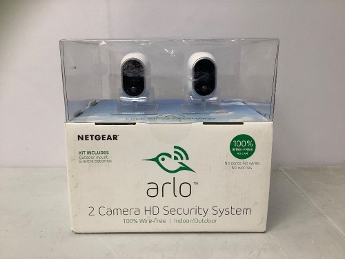 2 Camera HD Security System, E-Commerce Return, Retail $244.99 - Lot 5