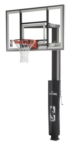 Spalding Basketball Goal Back Board, POLE PAD AND POLE  NOT INCLUDED, New, Retail $1381.99 - Lot 7ARE