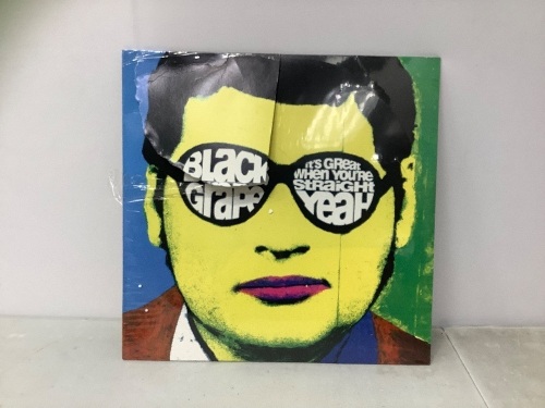Black Grape Vinyl Record, New, Retail $19.99 - Lot 320