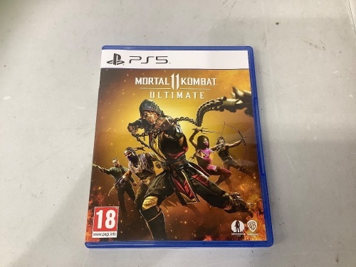 Mortal Kombat 11 PS5 Game, Appears New, Retail $29.99 - Lot 325