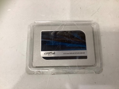 Crucial 500GB Internal SSD, Appears New, Retail $59.99 - Lot 409