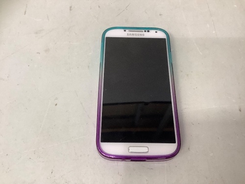 Verizon Samsung Galaxy S4, Powers Up, E-Comm Return, Retail $99.95 - Lot 343