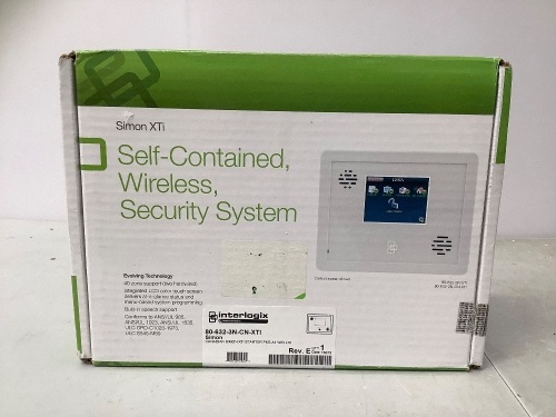 Simon Self-Contained Wireless Security System, E-Comm Return, Retail $99.99 - Lot 229