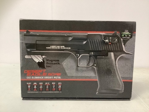 Desert Eagle Airsoft Pistol, Appears New, Retail $138.99 - Lot 21