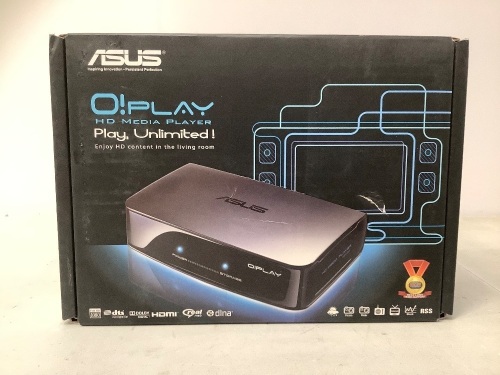 Asus HD Media Player, Powers Up, Appears New - Lot 375