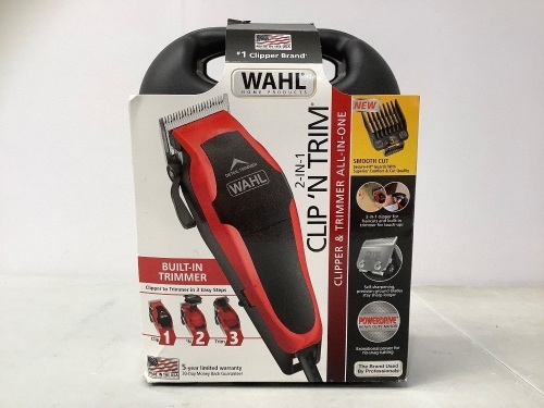 Wahl Haircutting Kit, Powers Up, E-Comm Return, Retail $31.99 - Lot 255