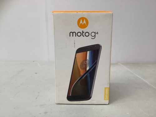 Motorola Moto G4, Powers Up, E-Comm Return, Retail $69.99 - Lot 333
