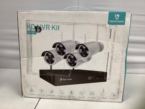 Heimvision 4-Camera Security System, Untested, Appears New, Retail $179.99 - Lot 540