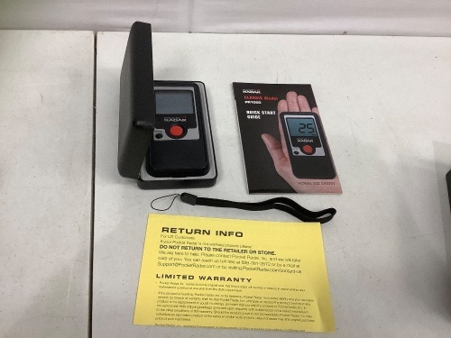 Classic Radar, Untested, Appears New, Retail $299.99 - Lot 576