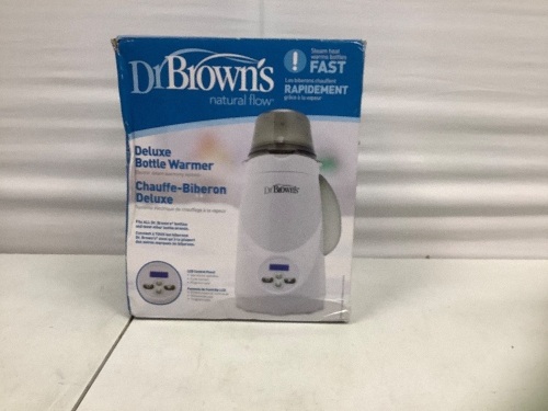 Dr Brown's Deluxe Bottle Warmer, Untested, Appears New, Retail $48.99 - Lot 696