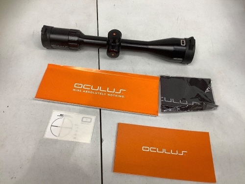Oculus Riflescope, Appears New - Lot 862