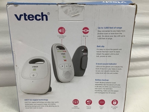 Vtech Digital Audio Monitor w/ 2 Parent Units, Appears New, Retail $40.00 - Lot 940