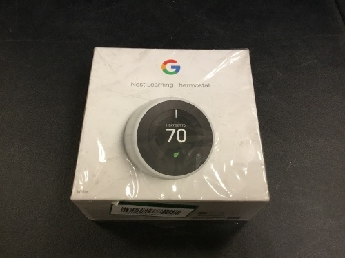 Google Nest Learning Thermostat - E-Comm Return, Appears New  - Lot 148