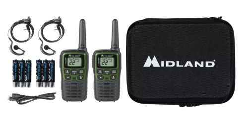 Midland X-Talker EX36VP Guide Pack 2-Way Radio 2-Pack Kit, E-Commerce Return, Untested - Lot 156