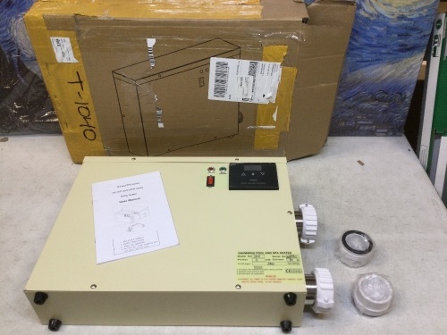 Swimming Pool & Spa Heater - Appears New - Lot 318