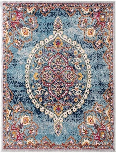 Ottomanson Rixos Medallion Vintage Area Rug, 5'3" x 7' - Appears New  - Lot 337