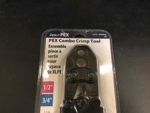PEX Combo Crimp Tool - Appears New  - Lot 561