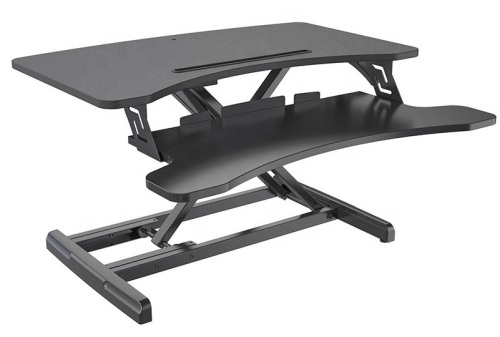 Height Adjustable Standing Desk Workstation with Keyboard Tray - Appears New  - Lot 808