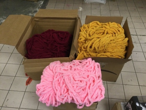 Lot of (3) Chunky Yarns - Appears New  - Lot 1011