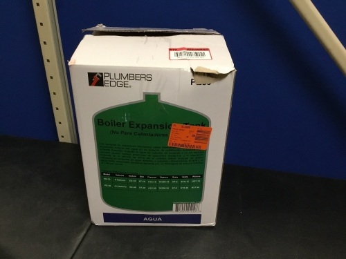 Plumbers Edge 30 Expansion Tank for Boiler - E-Comm Return  - Lot 1042