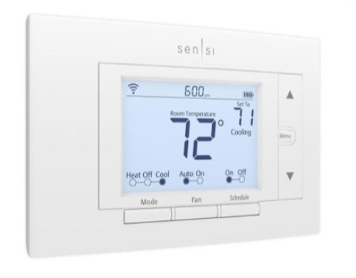 Emerson Sensi Wi-Fi Smart Thermostat for Smart Home - Appears New  - Lot 781