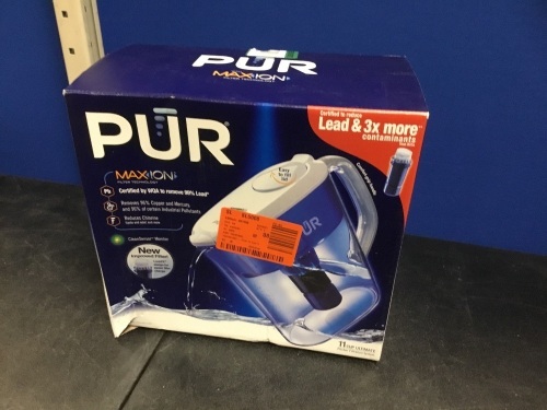 PUR Ultimate 11-Cup Pitcher with LED and Lead Reduction Filter - Appears New - Lot 815