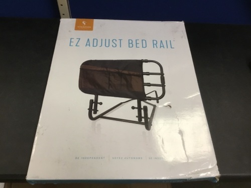 Stander EZ Adjust Bed Rail with Organizer Pouch - Appears New  - Lot 529