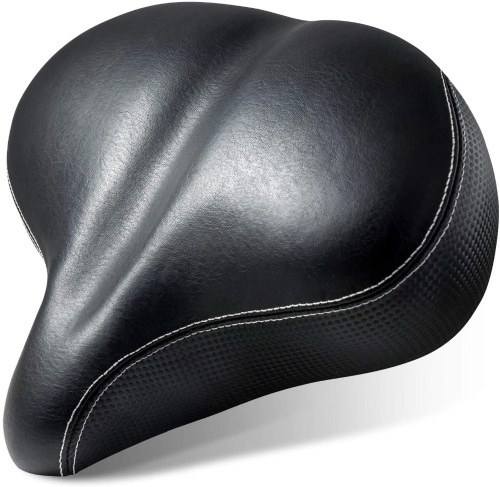 Litetugo Oversized Bicycle Saddle Seat with Foam Padding and Dual Spring Shock Absorbing Design - Appears New  - Lot 532