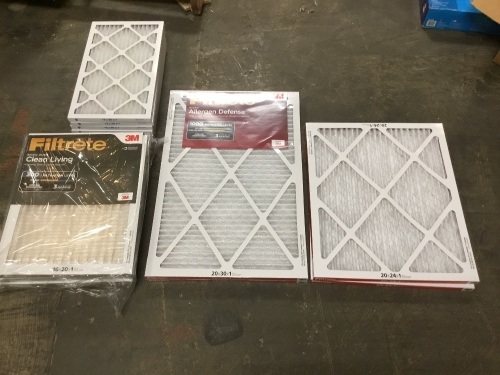 Lot of Various Air Filters - Appear New  - Lot 1102
