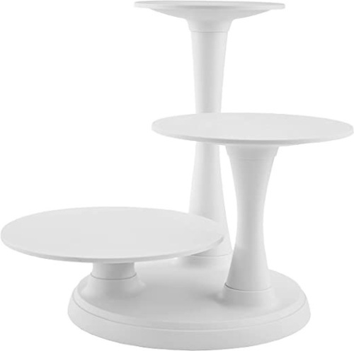 Wilton Pillar Style 3-Tier Dessert Stand - Appears New  - Lot 1090
