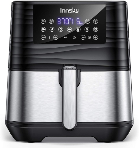 Innsky Air Fryer 5.8 Qt 11-in-1 Stainless Steel - Appears New  - Lot 135