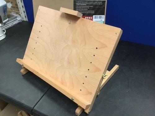 U.S. Art Supply Cancun Solid Wooden Adjustable Tabletop Artist Studio Easel 27" - Appears New  - Lot 878