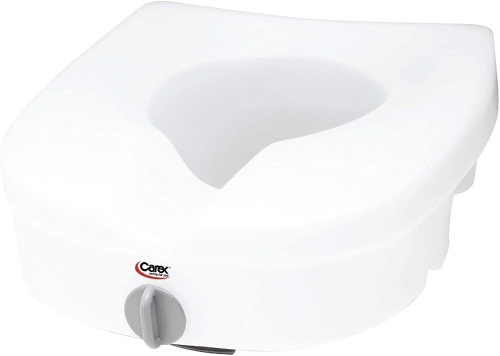 Carex E-Z Lock Raised Toilet Seat - Appears New  - Lot 1109