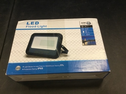 50W LED Flood Light - Appears New  - Lot 320