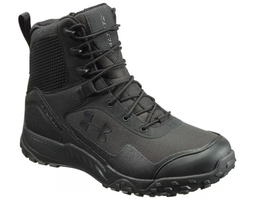Under Armour Valsetz RTS 1.5 Side Zip Tactical Duty Boots for Men - Black - 12M, E-Commerce Return - Lot 180