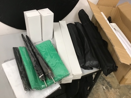 Lot of Photography Lights, Stands & Backdrops - E-Comm Return, Appear New  - Lot 1113