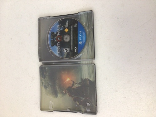 God of War Steelbook for PS4, Appears New - Lot 190