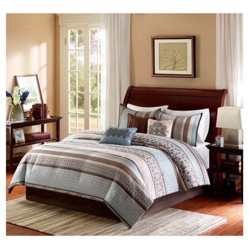 Madison Park Cambridge 7 Piece Jacquard Comforter Set - E-Comm Return, Appears New - Lot 393
