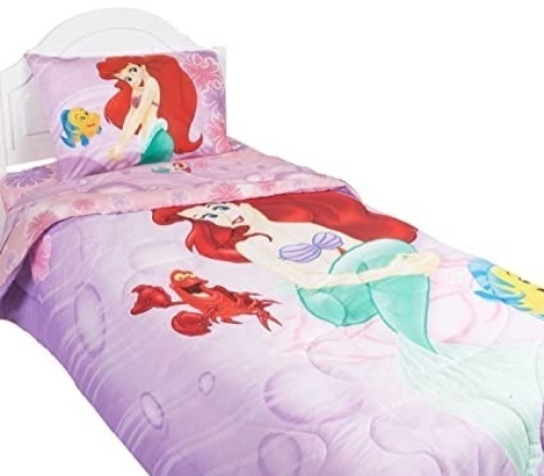 Little Mermaid Twin Comforter - E-Comm Return, Appears New  - Lot 1076