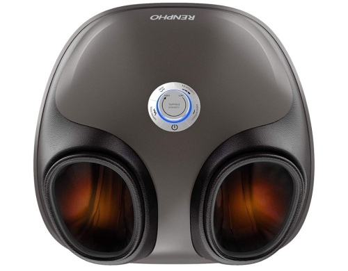 RENPHO Foot Massager with Heat, Multi Setting Electric Shiatsu Massager Machine with Tapping and Deep Kneading Massage, New in Box - Lot 406