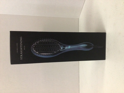 Ceramic & Ionic Straightening Brush, E-Commerce Return, Untested - Lot 416