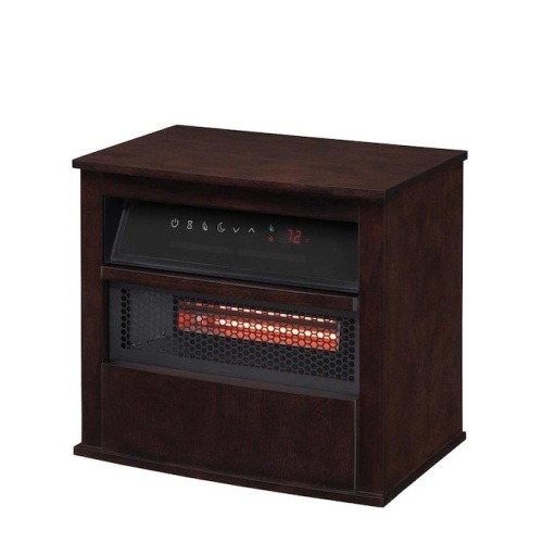 Duraflame 1500-Watt Infrared Quartz Cabinet Indoor Electric Space Heater with Thermostat and Remote - E-Comm Return, Appears New  - Lot 1142