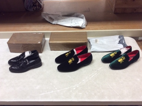 Lot of (3) Men's Dress Shoes - New - Lot 395