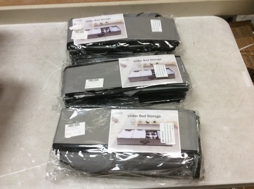 Lot of (3) Soledi Under Bed Storage - Appear New  - Lot 400