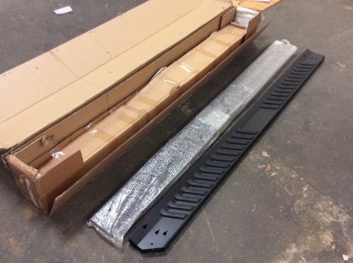MOSTPLUS Running Board Nerf Bar 6" Side Step Compatible for 15-20 Ford F150 Crew, 17-20 F250/F350 Super Duty - Appears New  - Lot 110